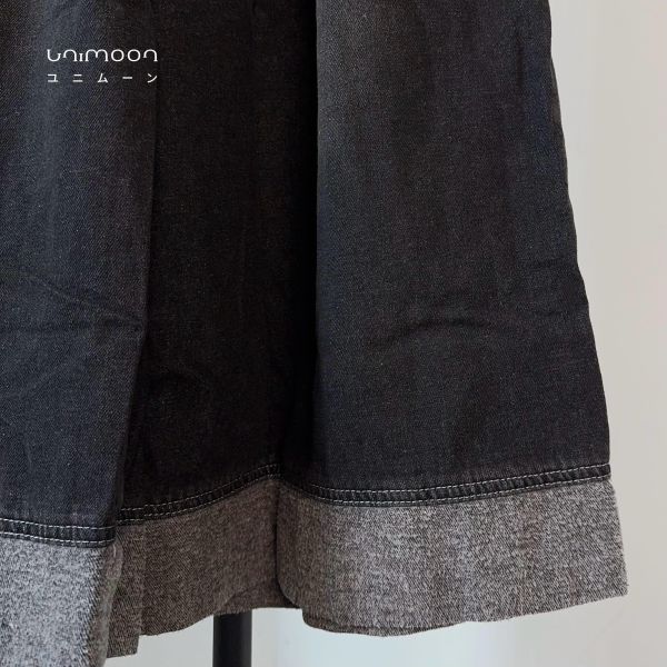 𝟮𝟲𝟯𝟮𝟭 街頭復古水洗感牛仔寬褲 