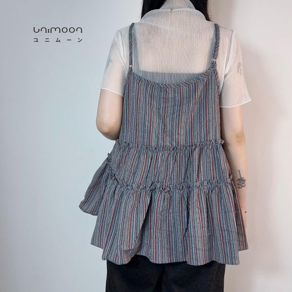 𝟮𝟲𝟰𝟬𝟳 舊布收藏家復古蛋糕背心 