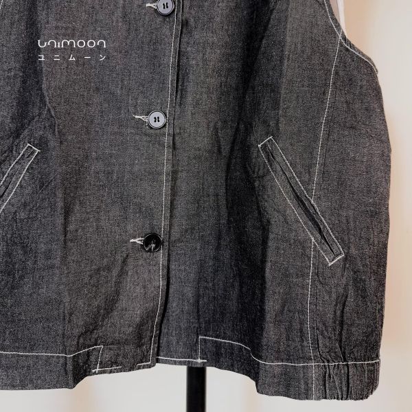 𝟮𝟲𝟭𝟮𝟭 車線設計軟牛仔背心 