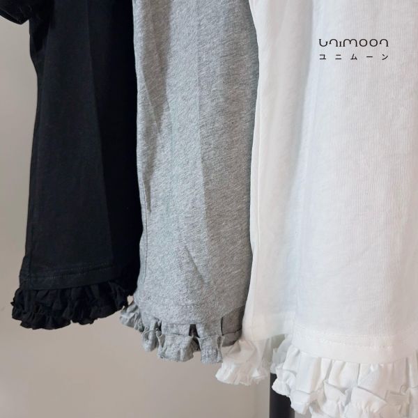 𝟮𝟲𝟰𝟮𝟮 小裙擺素面上衣 