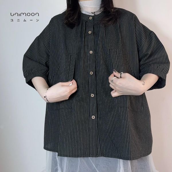 𝟮𝟲𝟰𝟬𝟴 小秘密口袋直條襯衫 