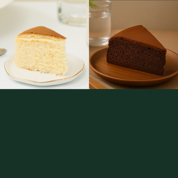 切片蛋糕(輕乳酪，古典巧克力） 
