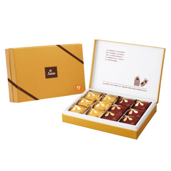 綜合鳳梨酥 鳳梨酥,禮盒,伴手禮,送禮,鳳梨酥禮盒,台灣伴手禮,阿默蛋糕,臺北大學