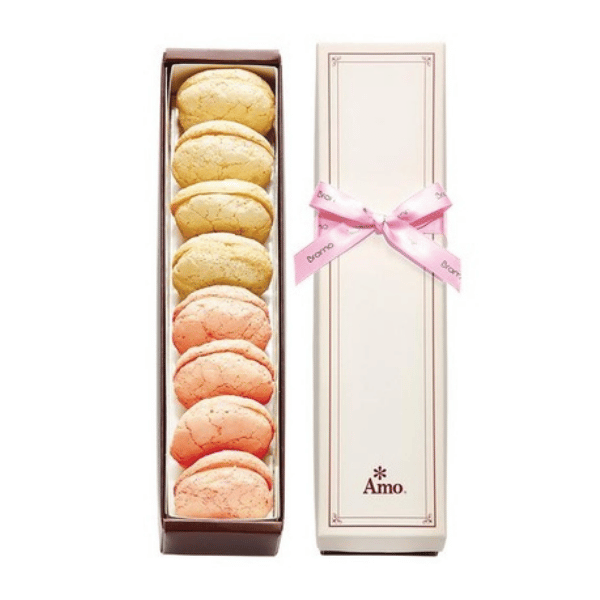 原味莓果-達克瓦茲8入 馬卡龍,達克瓦茲,送禮,伴手禮,臺北大學,阿默蛋糕,甜點,下午茶,草莓