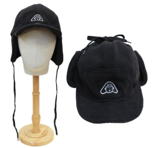 POKO ポコ大王 OUTLINED FEELCE EARFLAP HAT 遮耳帽 