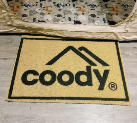 Coody 刮泥灰草 加厚外地地墊 