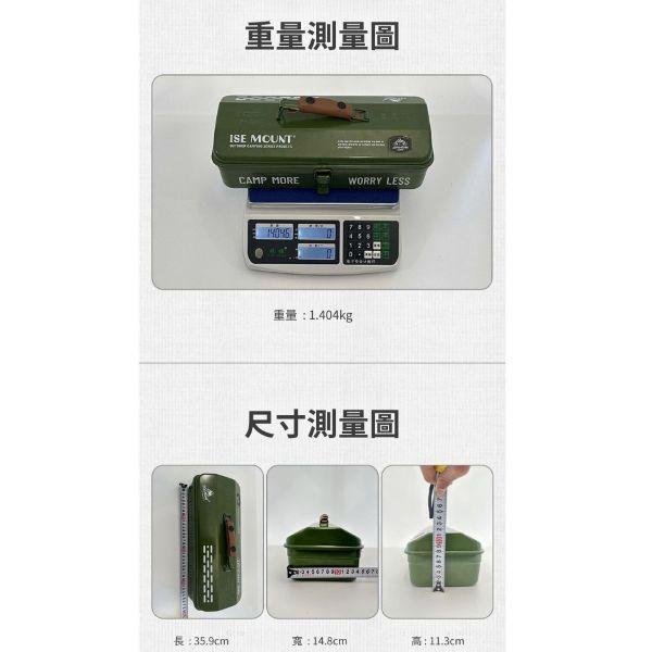 輕量質感裝備盒工具盒(無皮把套) 