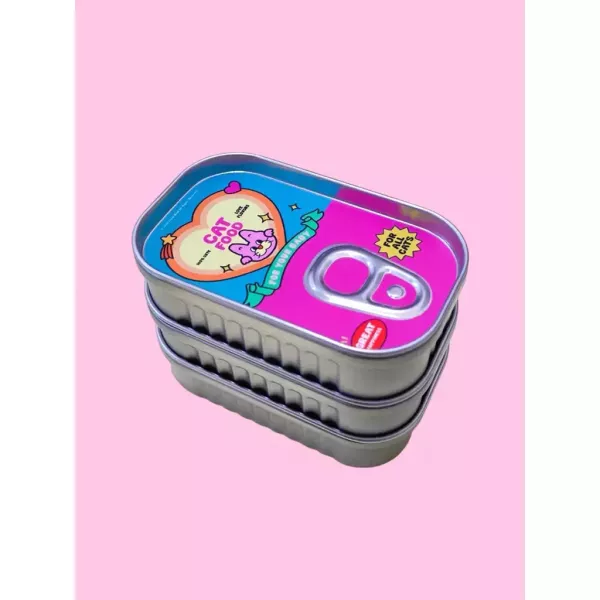 乖咪罐頭收納盒、飾品盒 