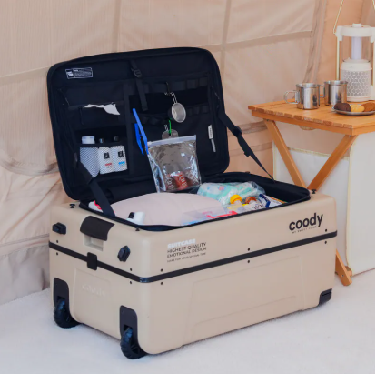 Coody RollTrunk多功能行李收納箱桌 