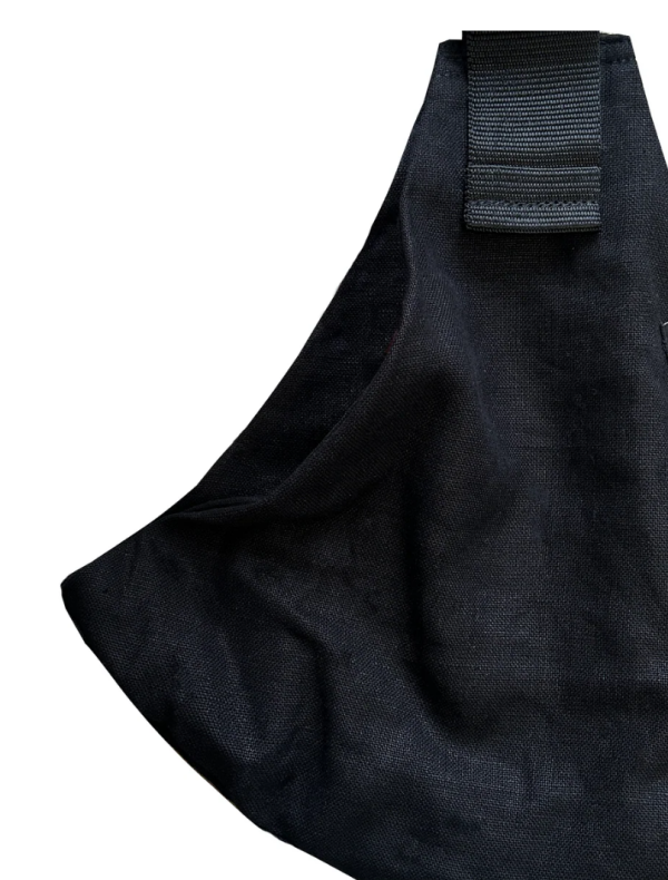 亞麻黑-Black Linen Carrier 