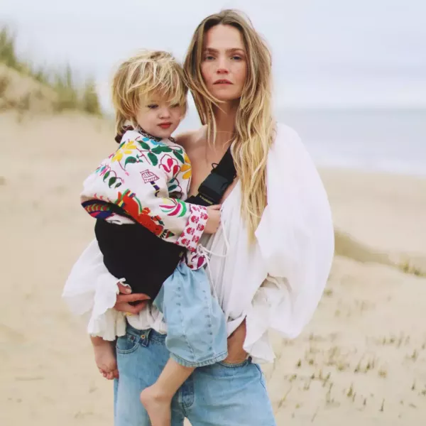 亞麻黑-Black Linen Carrier 