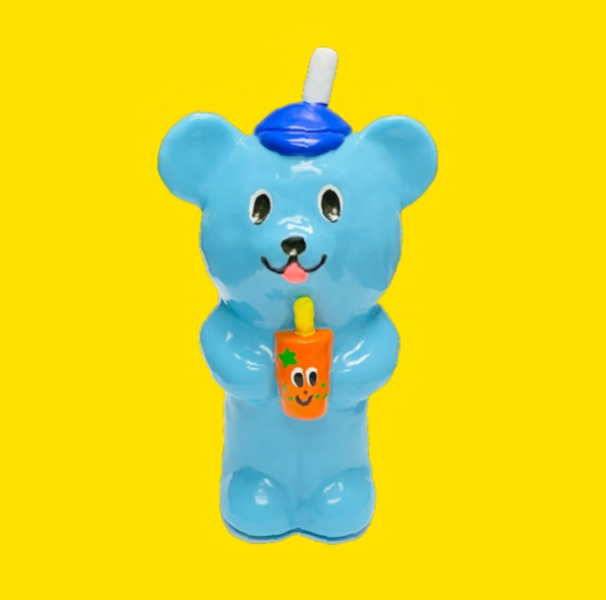 Soda Bear BoBo (Original Blue) 蘇打小熊 (藍色) Sofubi Toy 