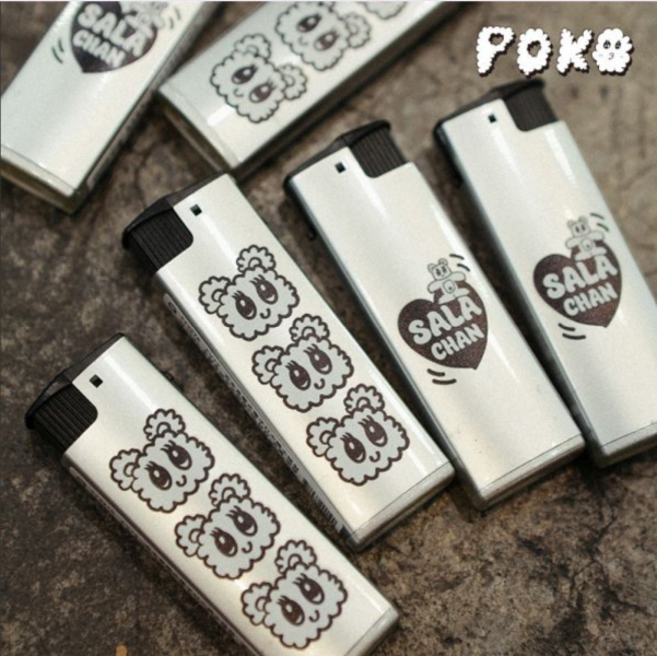 POKO ポコ大王  防風打火機 / (黑) 