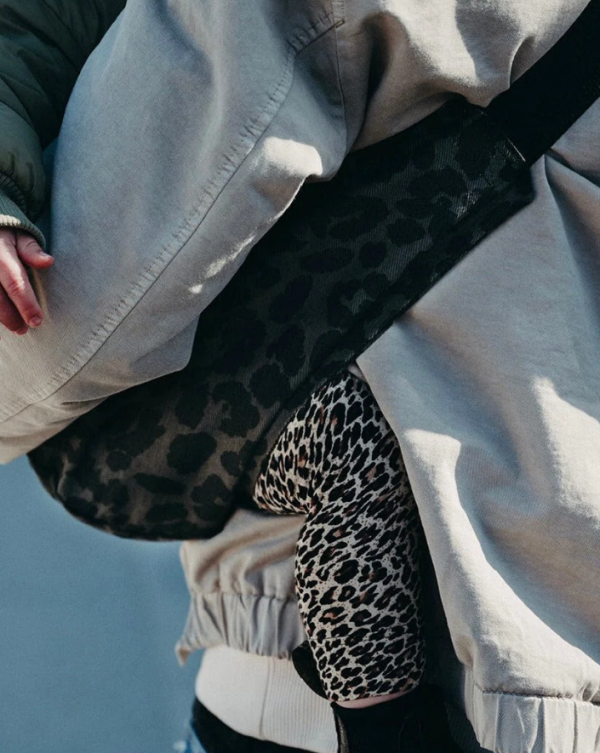 Wildride 嬰幼兒背帶-個性灰豹 