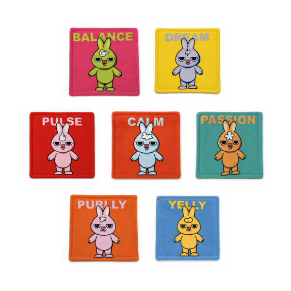 【PY TUTU概念館現場獨家】PY島7隻角色紀念麻質杯墊 ( 初登場 ) / 現場PY抽限定商品 