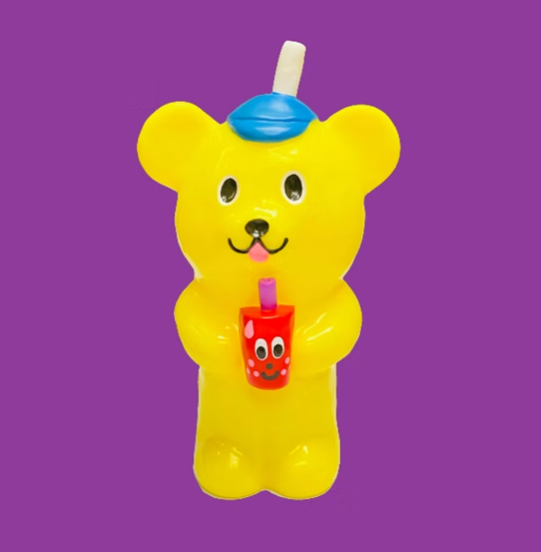 Soda Bear BoBo (Yellow) 蘇打小熊 (黄色) Sofubi Toy 