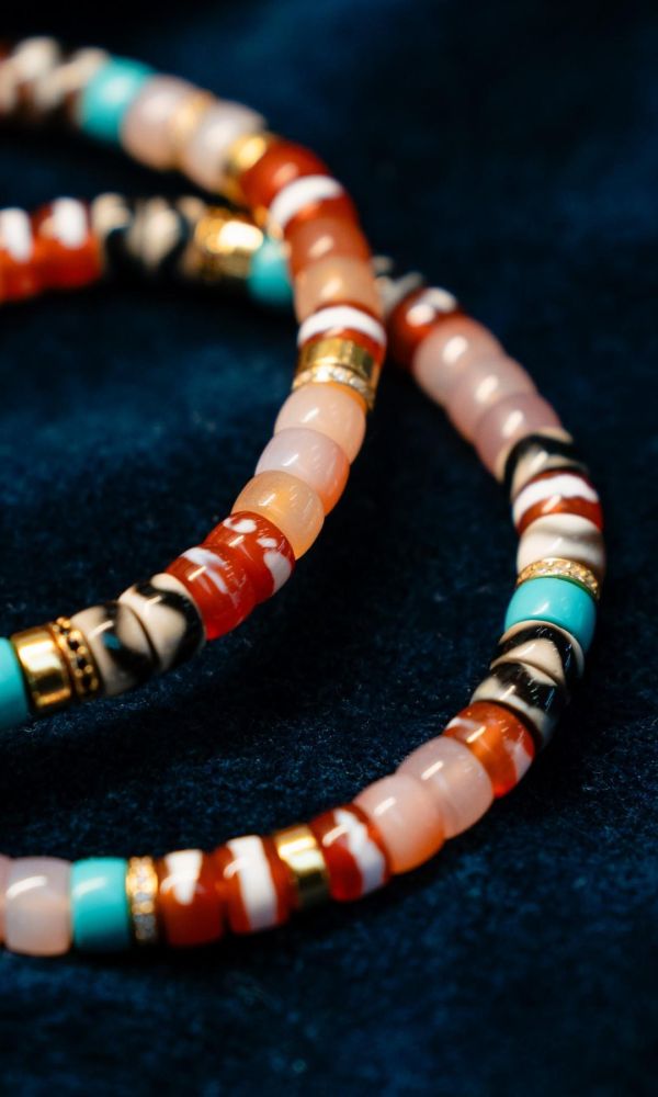 三色雪域｜銀鑽切片 