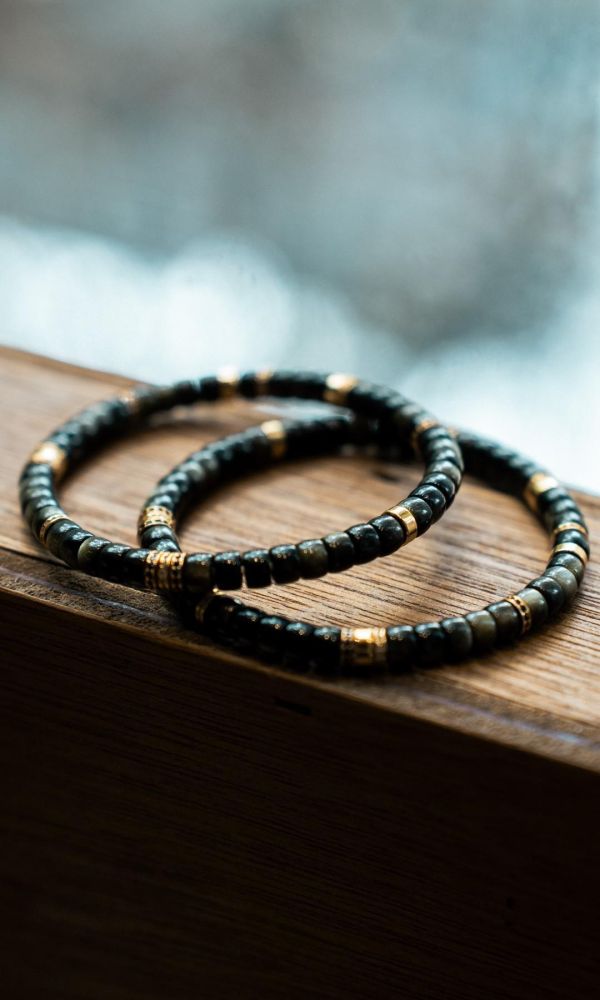 金曜石｜銀鑽切片 