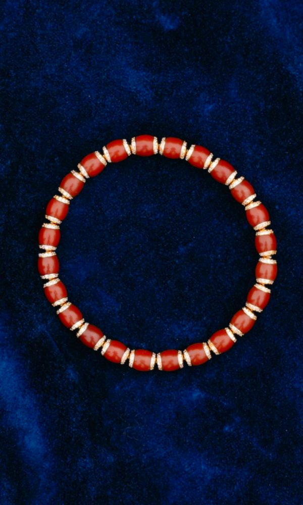 南紅瑪瑙｜夾心鑽 