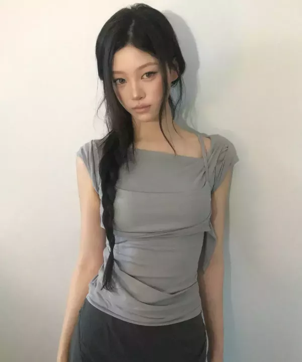 客訂 Flareup Layered Bustier T-Shirt 