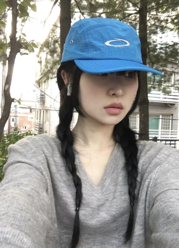 Noiago 尼龍格紋五分帽 