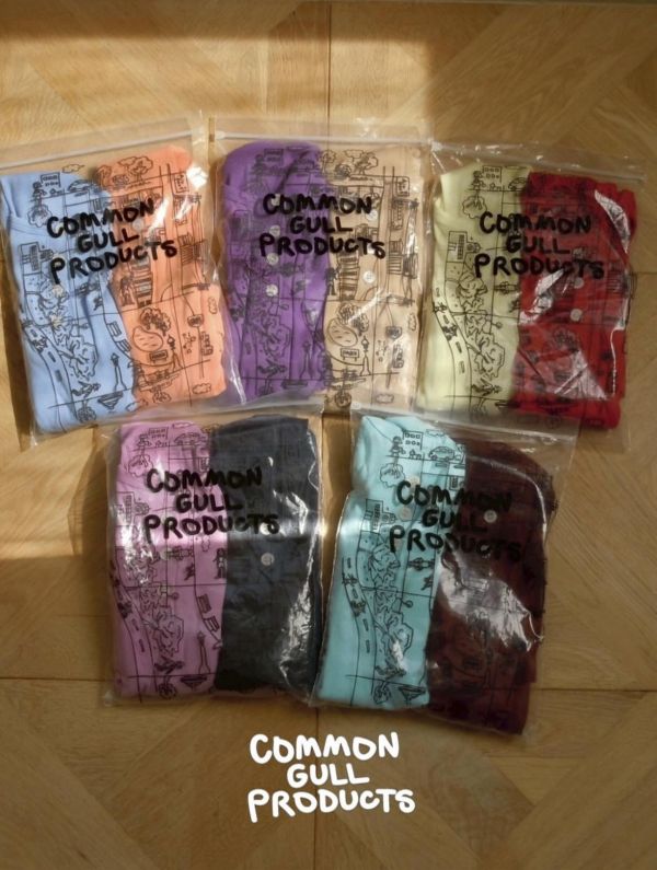 Common gull products 兩件式撞色背心 
