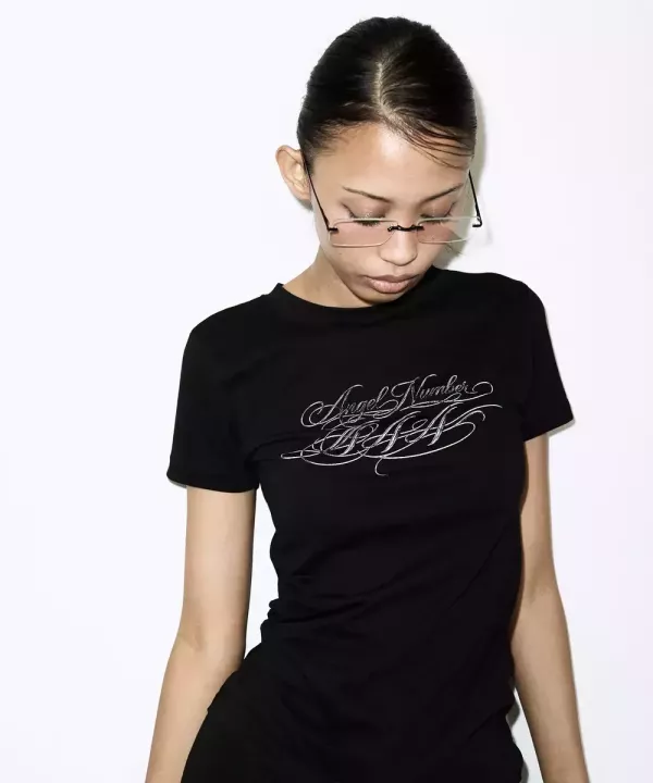 Fancy club 十字架蕾絲上衣 