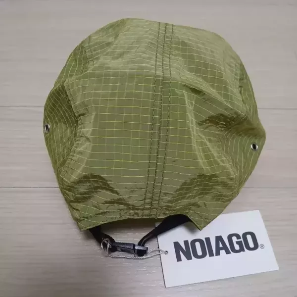 Noiago 尼龍格紋五分帽 