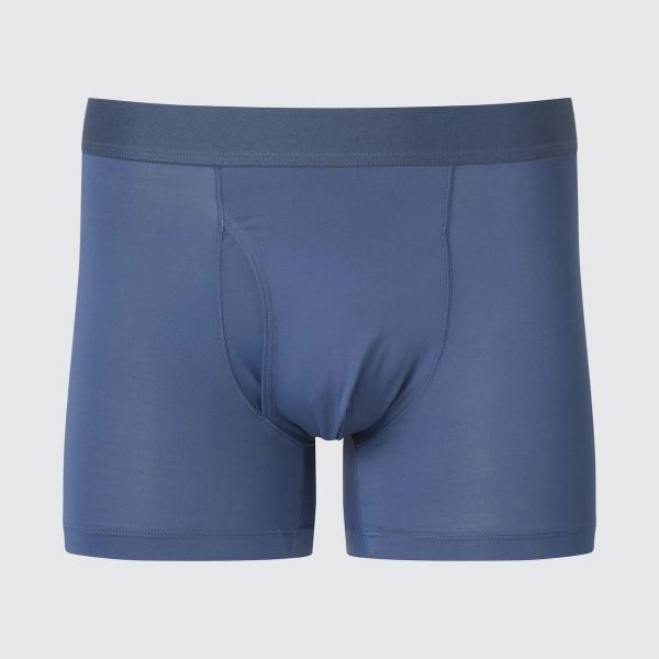 Uniqlo AIRism男生涼感平口內褲｜素色前開叉（現貨） 