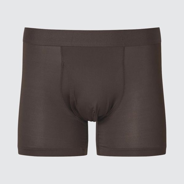 Uniqlo AIRism男生涼感平口內褲｜素色前開叉（現貨） 