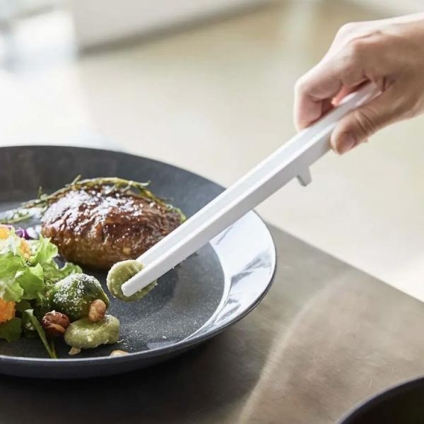 山崎實業｜可站立筷子夾 