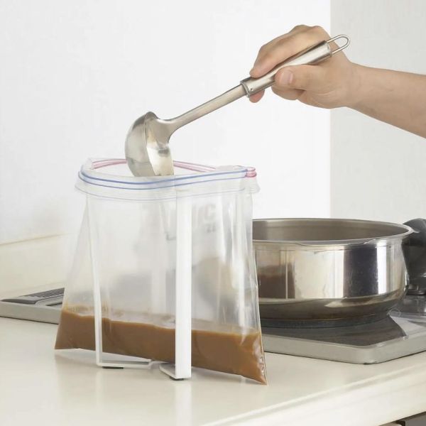 山崎實業｜桌面垃圾袋架、杯架 