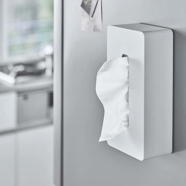 山崎實業｜磁吸衛生紙盒 