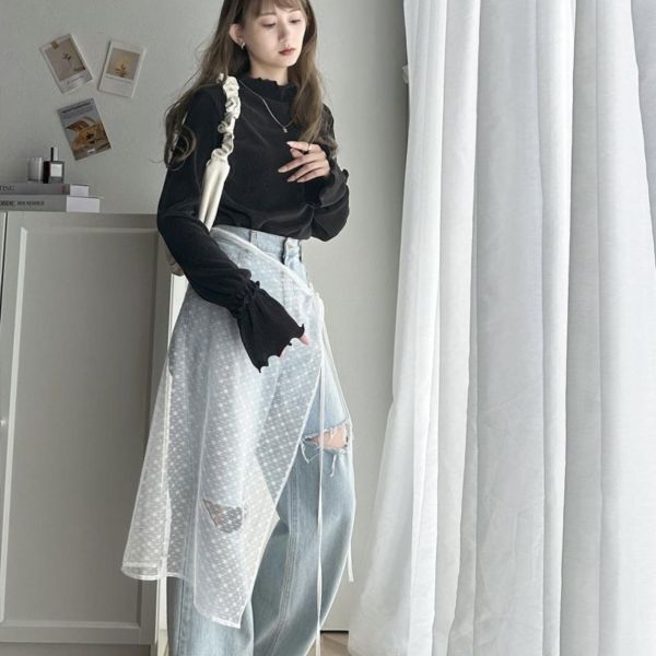 Classical Elf｜花花滾邊上衣（現貨） 