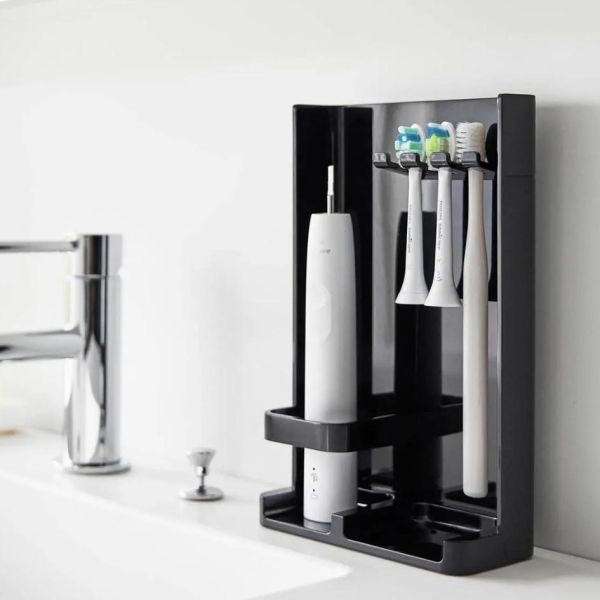 山崎實業｜牙膏、牙刷架 