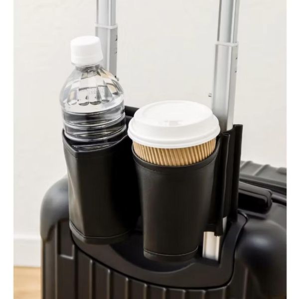 3coins行李箱杯架｜黑色 