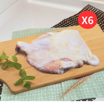 美國原味雞腿排六入 