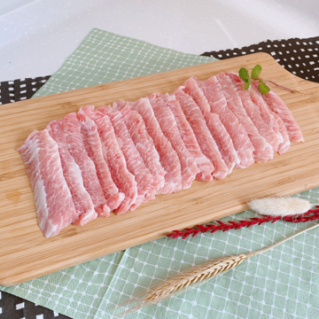台灣手切松板豬肉片 