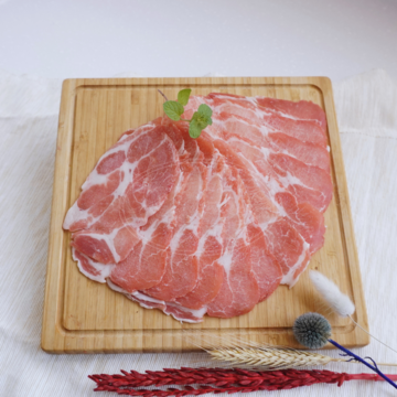 台灣豬梅花肉片 