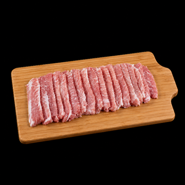 台灣手切松板豬肉片200g 