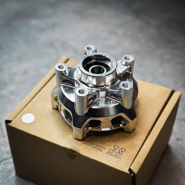 JS manuf 前輪 哈姆 鍛造哈姆 碟盤座 衝刺／春天 Vespa 偉士牌 