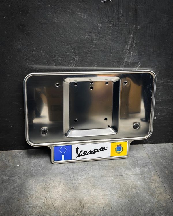 VESPA 原廠車牌框 車牌邊框 強化車牌 新牌 VESPA 偉士牌 