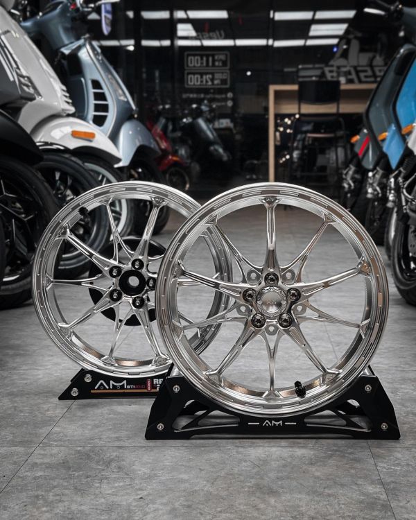 AM studio RX5 鍛造輪框 偉士牌 VESPA 輪框 鍛框 衝刺/春天/LX 