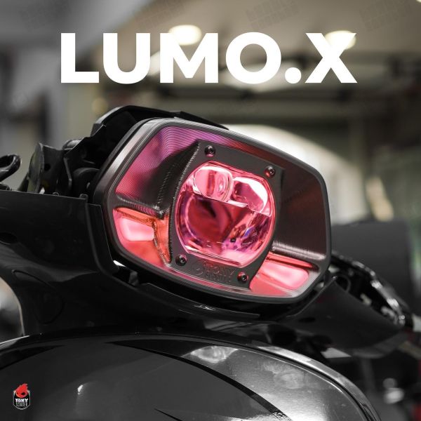 TONY SCOOTER LUMO.X  LED 魚眼大燈 衝刺 偉士牌 