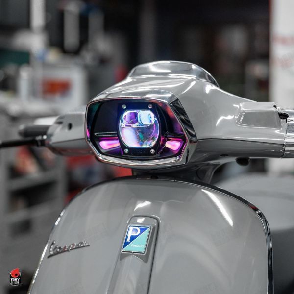 TONY SCOOTER LUMO.X  LED 魚眼大燈 衝刺 偉士牌 