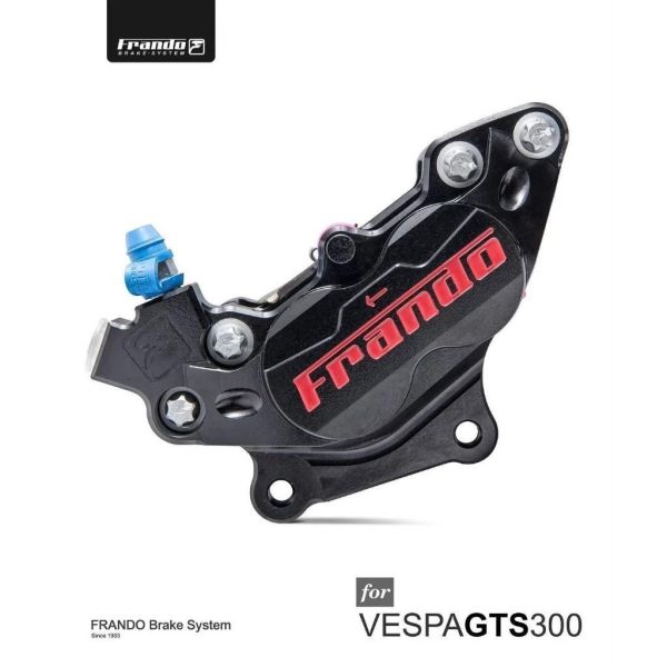 Frando CNC 直上對四卡鉗 衝刺 春天LX FL專用(ABS版本) VESPA 偉士牌 