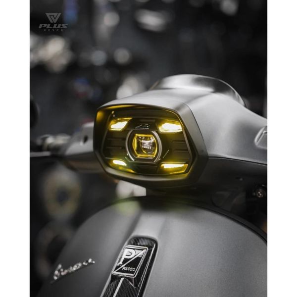 AS T1 魚眼 大燈 LED 衝刺專用 VESPA 偉士牌 