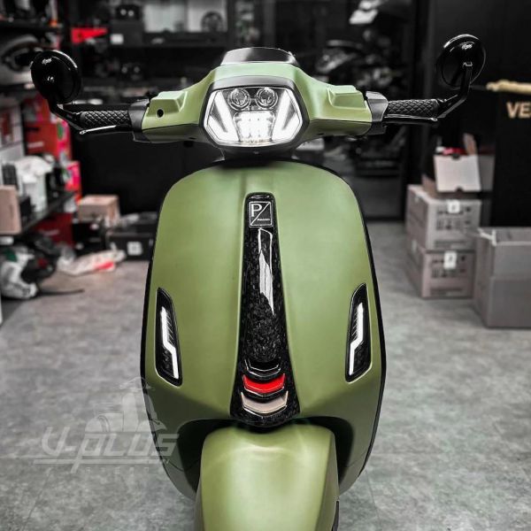 ROBOT 機器人 LED 魚眼 大燈 Vespa 偉士牌 衝刺3v／iget 