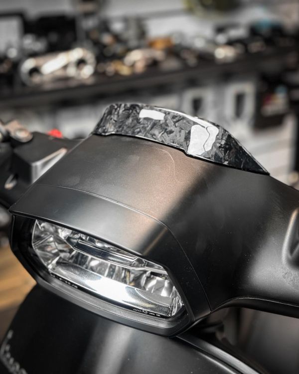 碳纖維 儀表眉 卡夢 鍛造 新舊款  vespa 衝刺 偉士牌 
