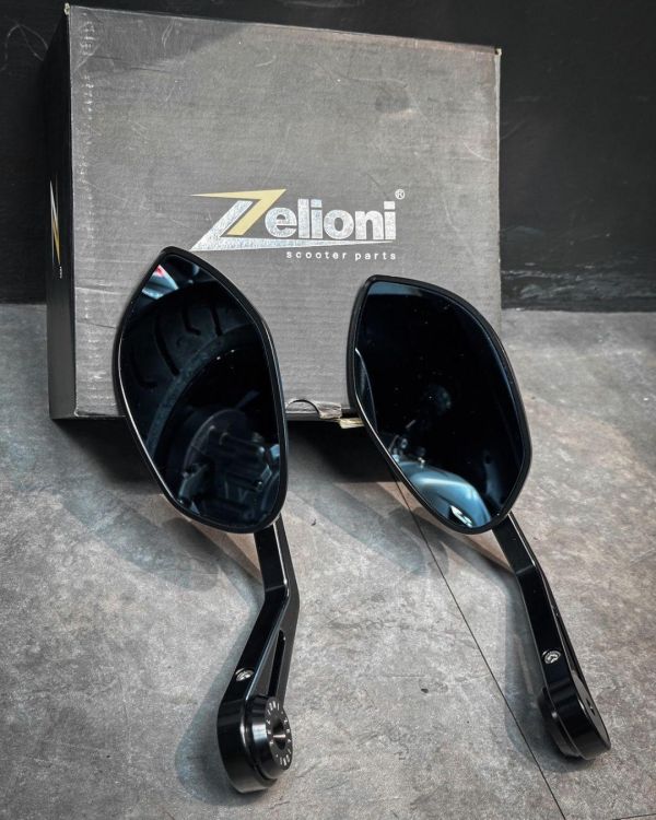 Zelioni 手把鏡 貝殼鏡 後照鏡 端子鏡 Z牌 衝刺/春天/LX/VESPA 偉士牌 